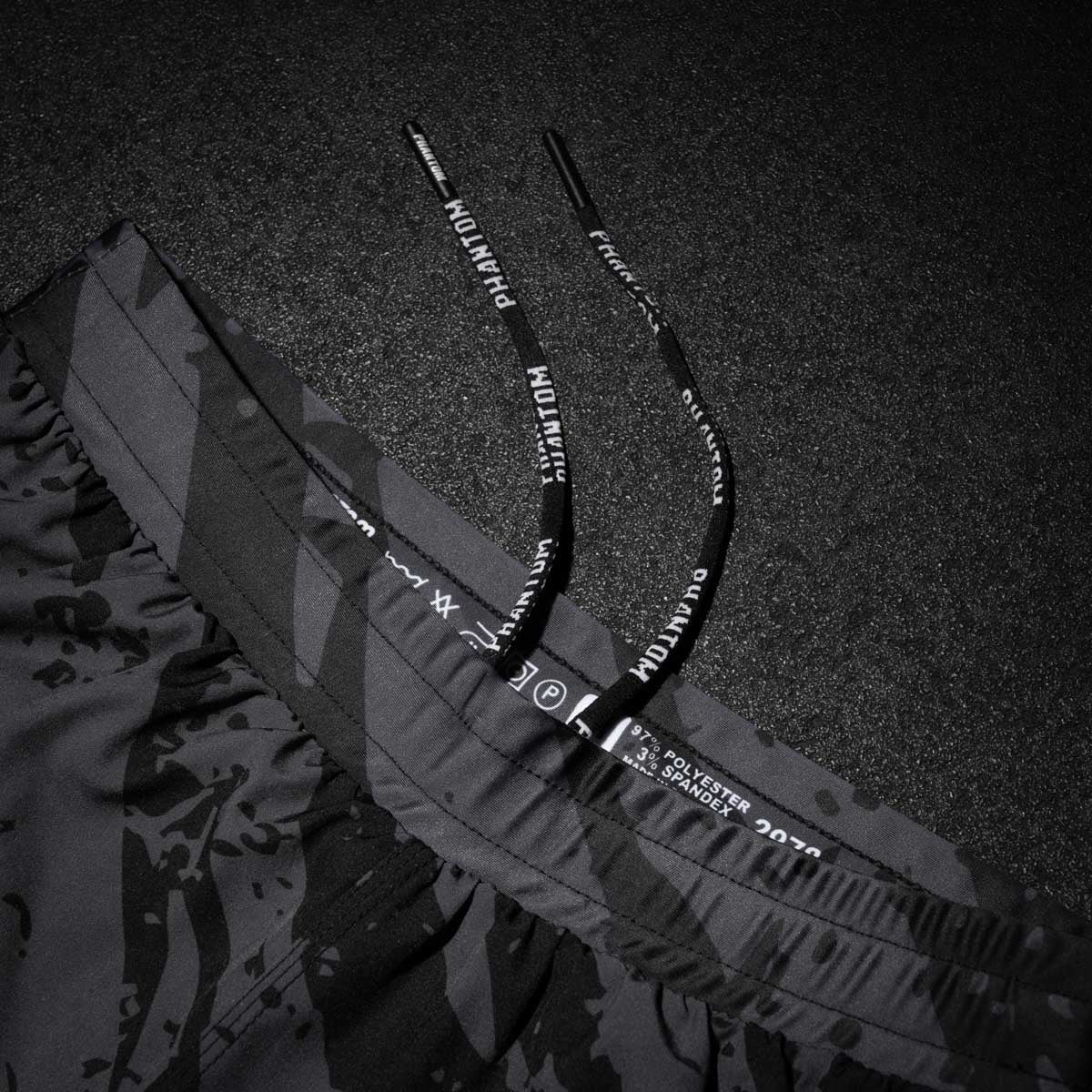 Fightshorts FUSION 2in1 Camo Tiger - Grau – Image 8