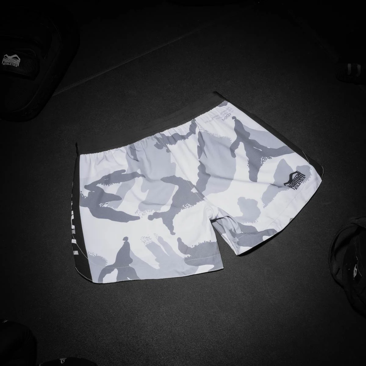 Fightshorts FUSION-R Whiteout – Image 6