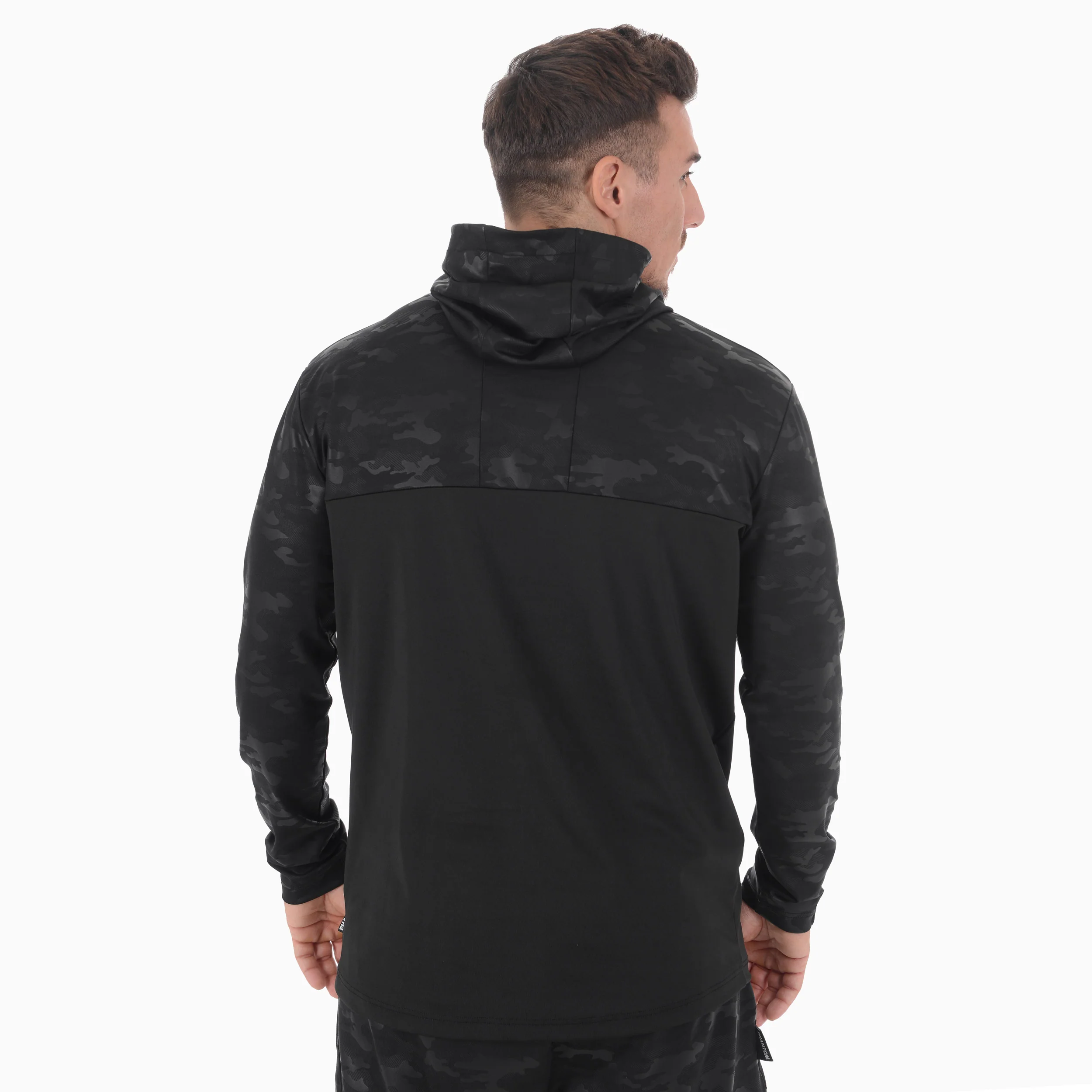 Hoodie Shadow - Schwarz – Image 2