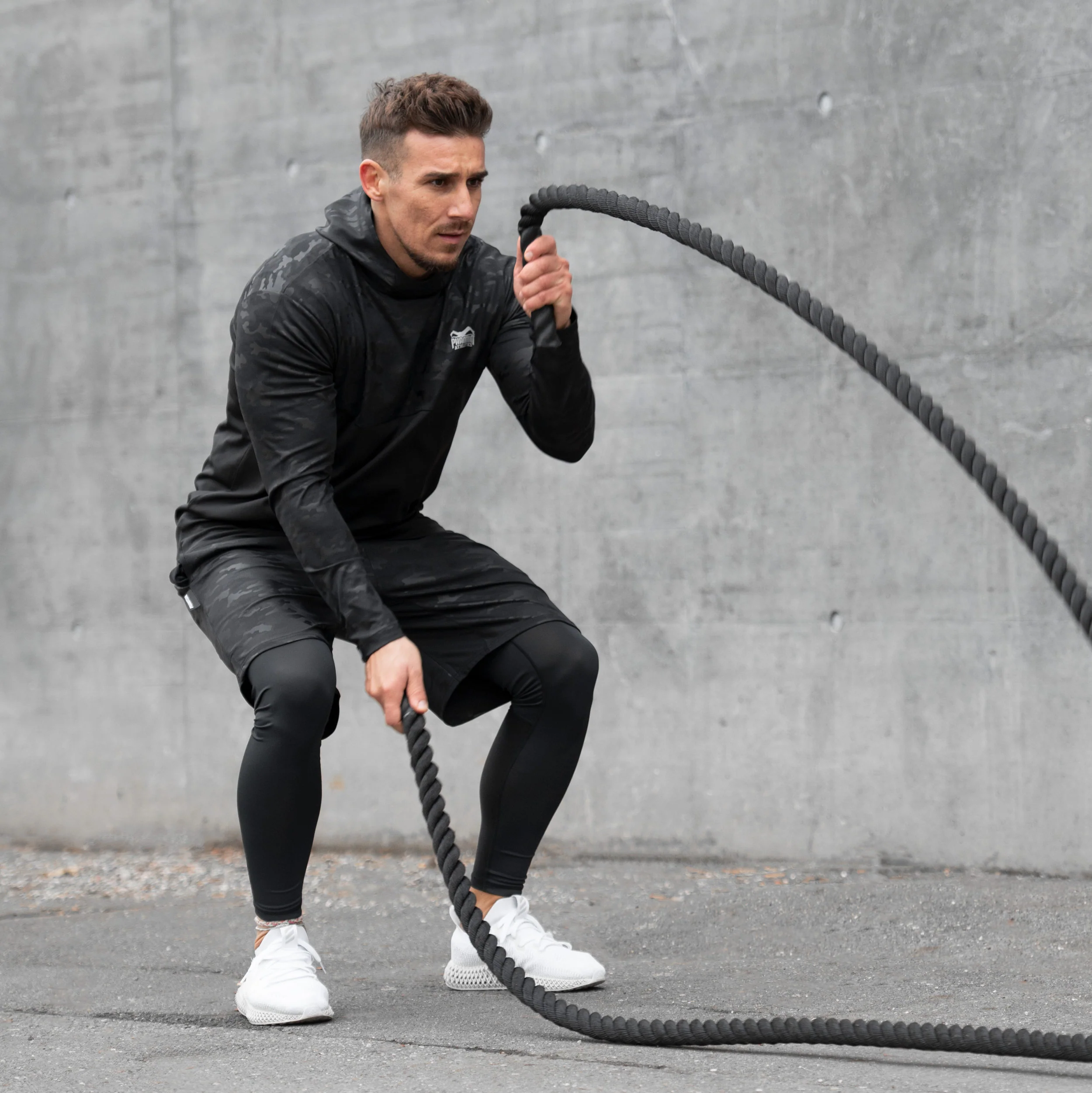 Hoodie Shadow - Schwarz – Image 4