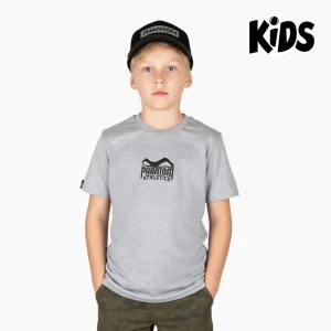 Kinder T-Shirt Team - Grau