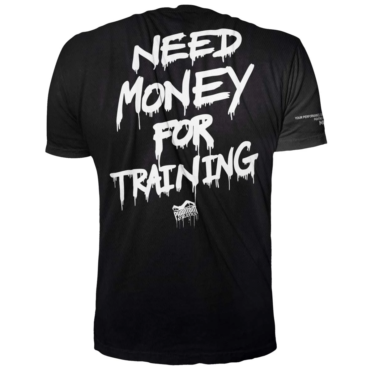 Trainingsshirt EVO - Need Money For Training - Weiß – Image 8