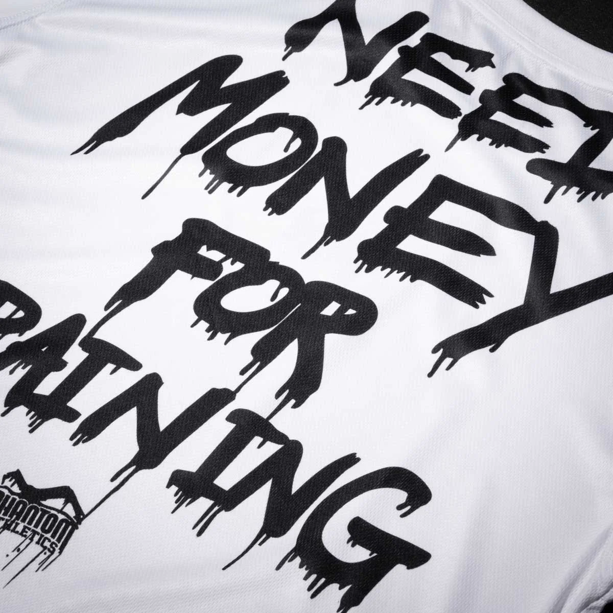 Trainingsshirt EVO - Need Money For Training - Weiß – Image 3