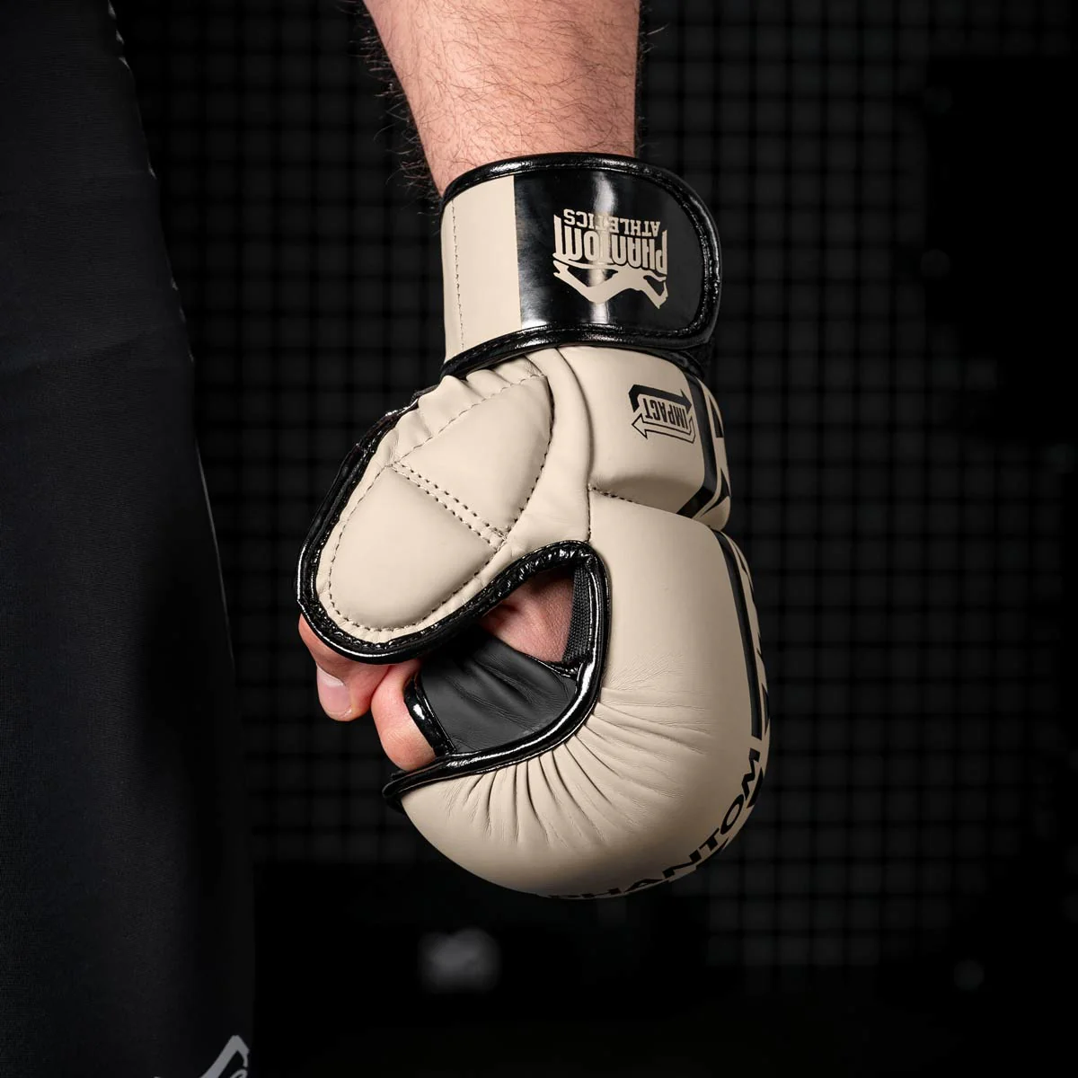 MMA Sparring Handschuhe APEX - Sandgrau – Image 5