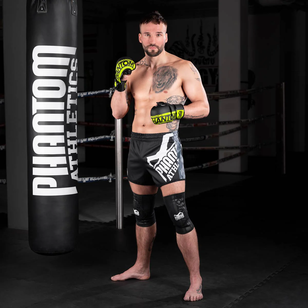 MMA Sparring Handschuhe APEX - Neon – Image 2