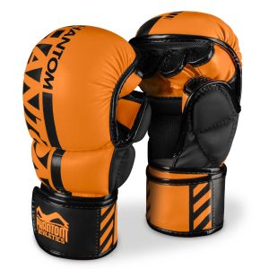 MMA Sparring Handschuhe APEX - Neon Orange