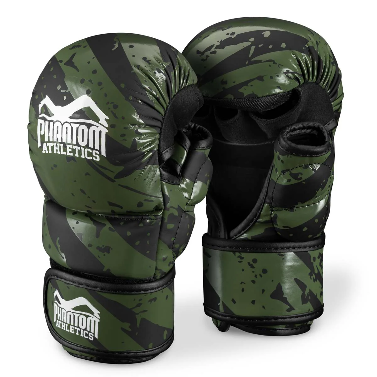 MMA Sparring Handschuhe Camo Tiger - Grau – Image 8