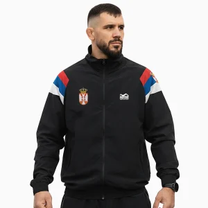 Trainingsjacke DMC - Team Serbia - Schwarz