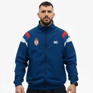 Trainingsjacke DMC - Team Serbia - Blau