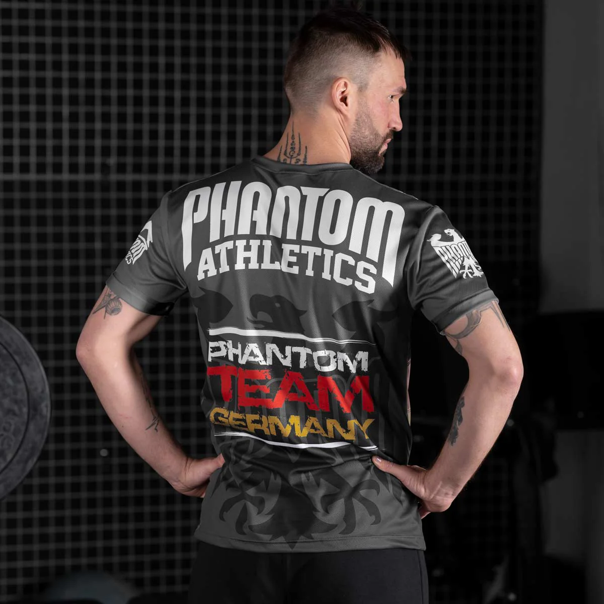 Trainingsshirt EVO Germany - Schwarz – Image 4