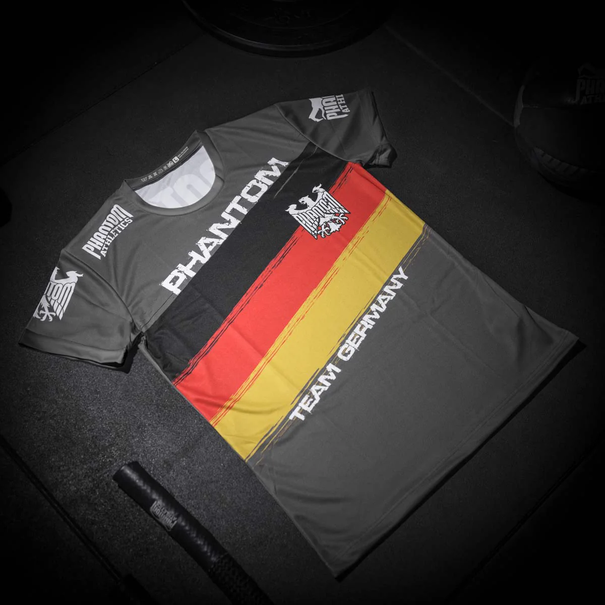 Trainingsshirt EVO Germany - Schwarz – Image 7