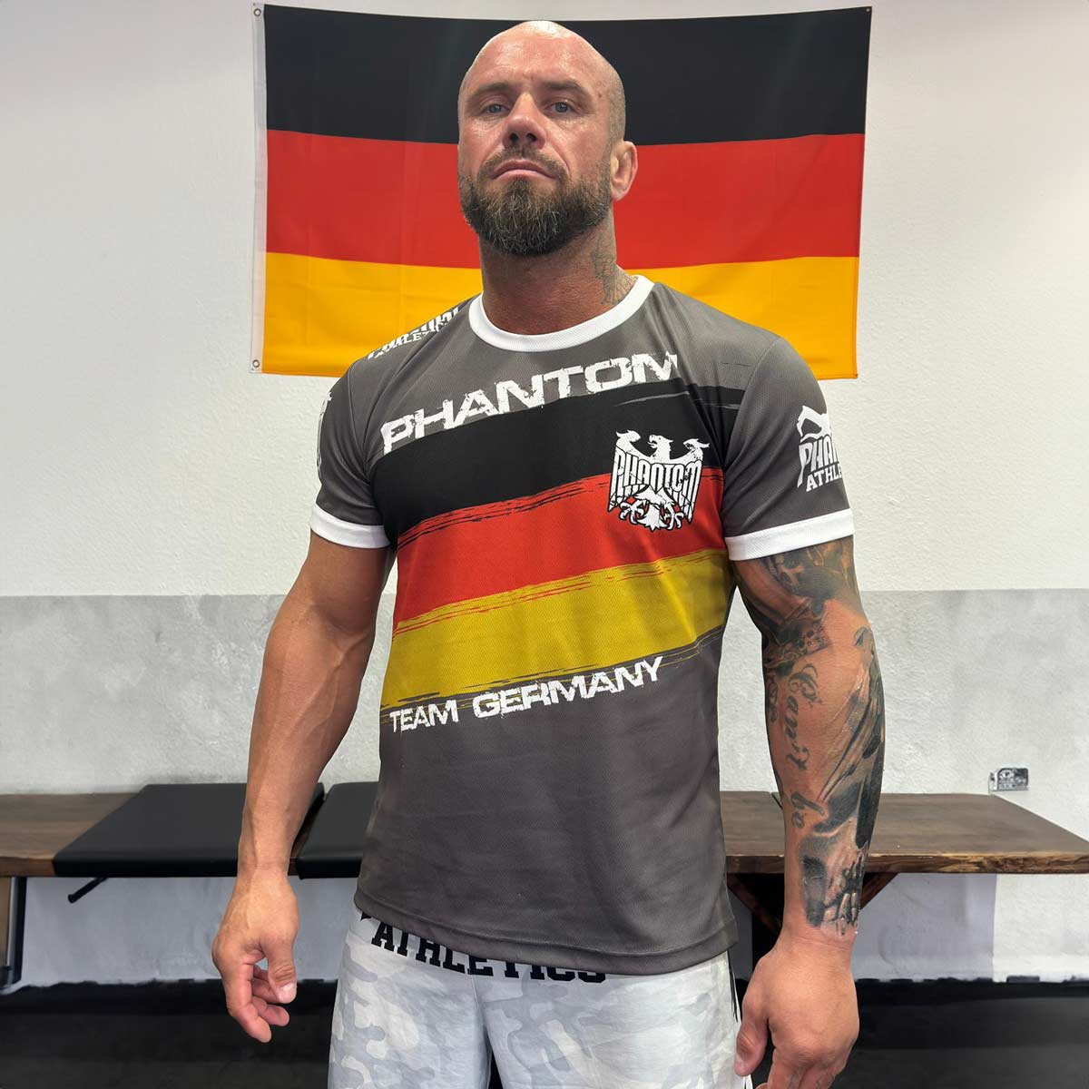 Trainingsshirt EVO Germany - Schwarz – Image 6