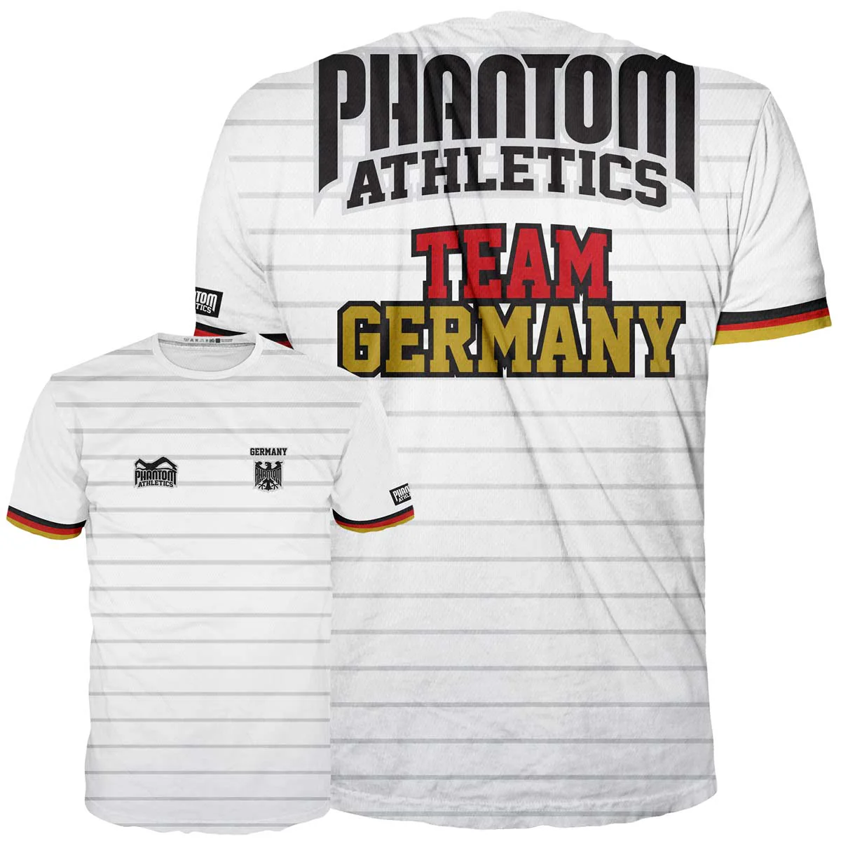 Trainingsshirt EVO Germany - Weiß – Image 2