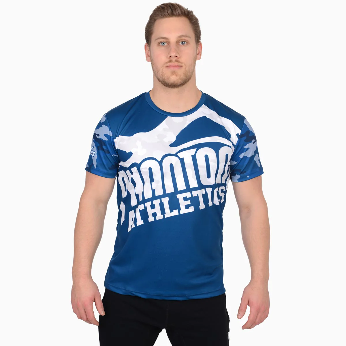 Trainingsshirt EVO Warfare - Navy Camo – Image 6