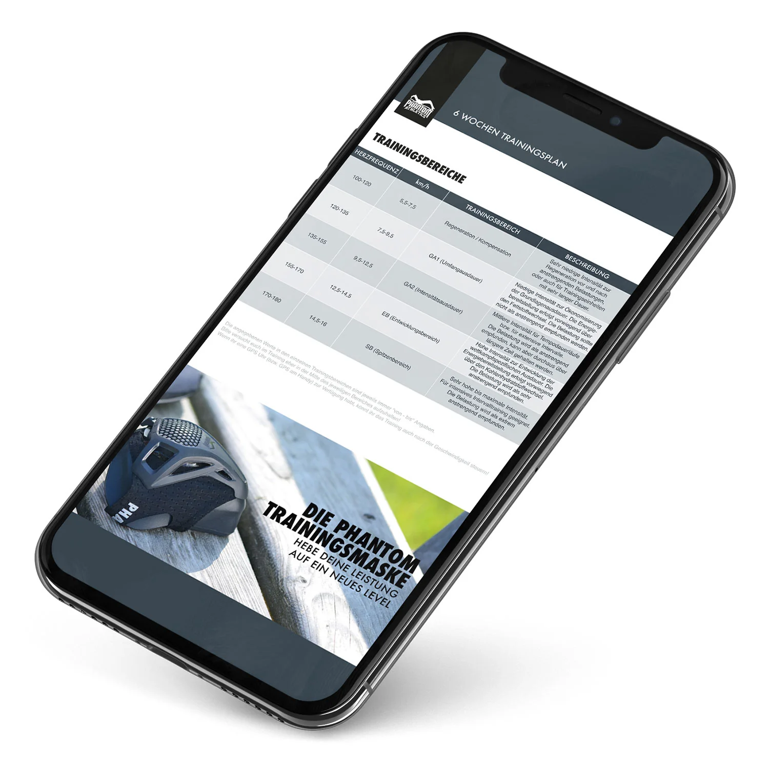 Trainingsplan - Laufen