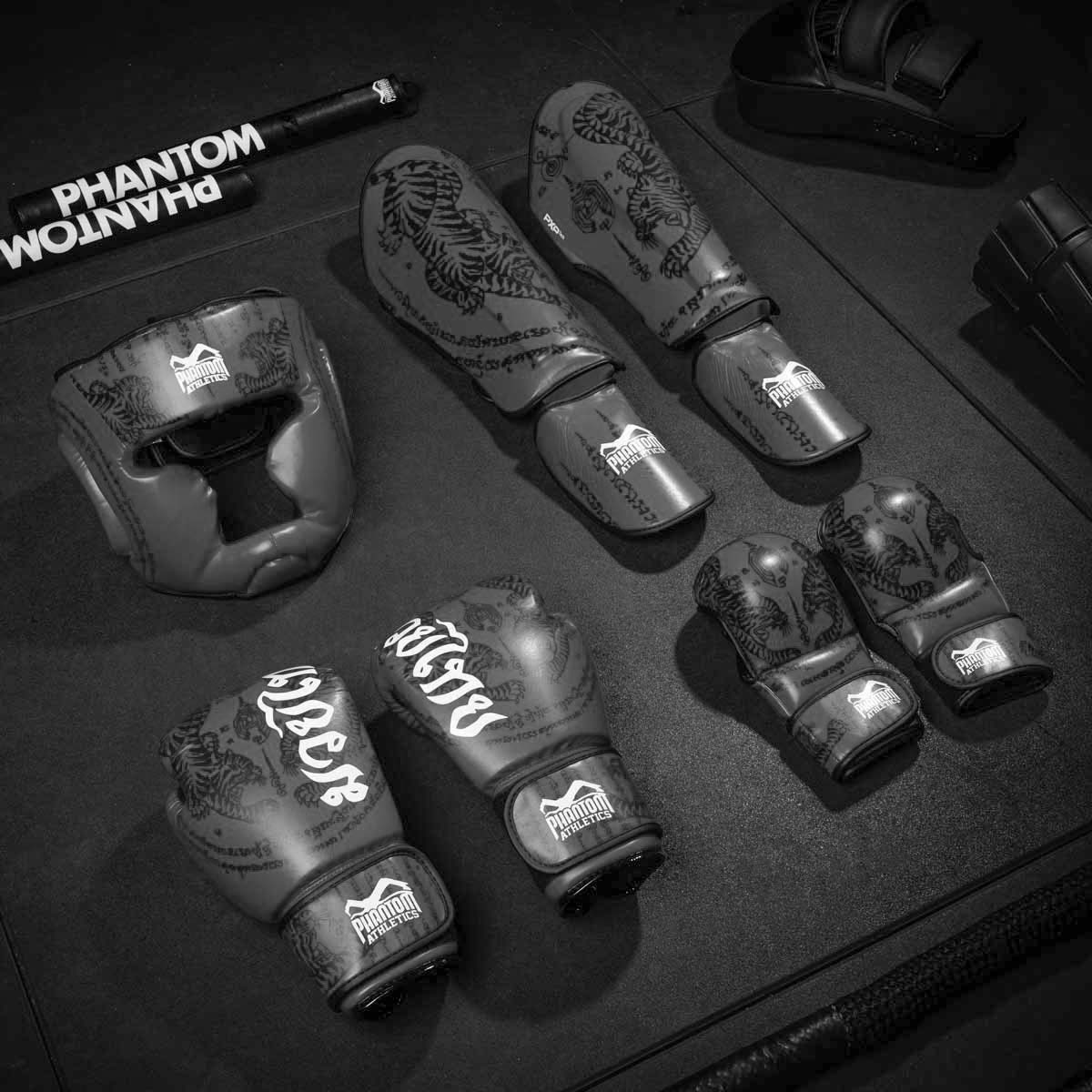 Sparring Handschuhe Muay Thai - Grau – Image 4