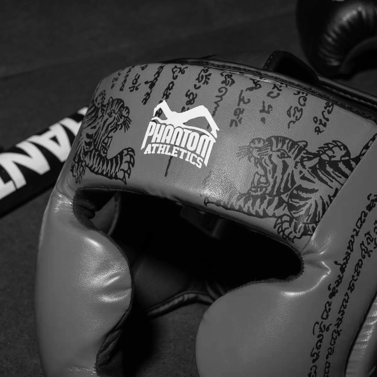 Kopfschutz Muay Thai - Grau – Image 5