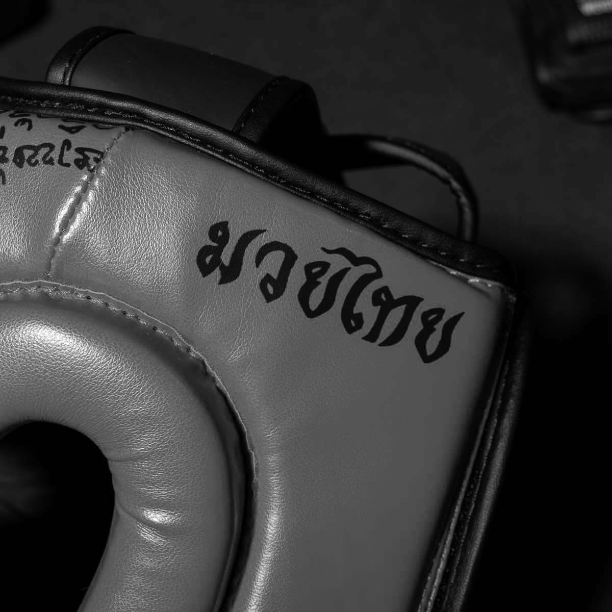 Kopfschutz Muay Thai - Grau – Image 8