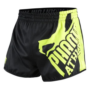 Fightshorts REVOLUTION - Schwarz/Neon