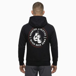 Hoodie Never Back Down