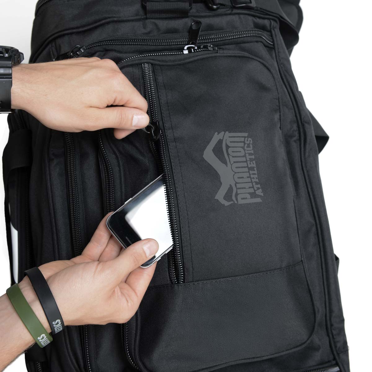 Sporttasche TEAM Apex - Schwarz/Grau – Image 4