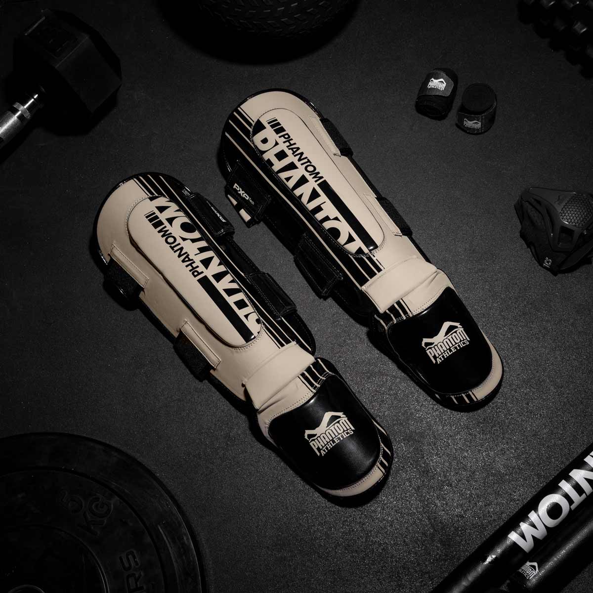 Schienbeinschutz APEX Hybrid - Sandgrau – Image 3