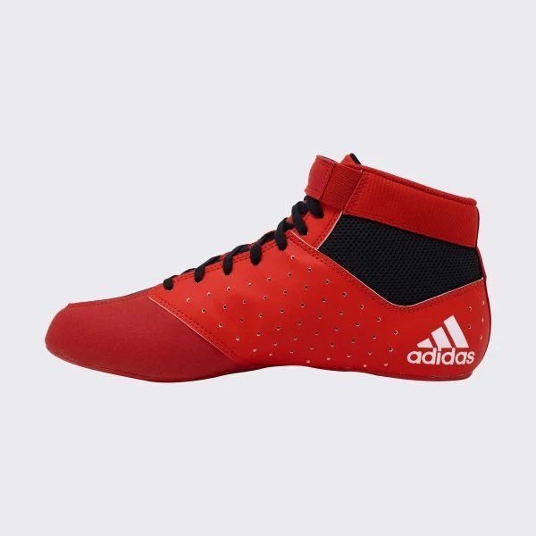 Ringerschuhe ADIDAS Mat Hog 2 - Rot/Schwarz – Image 2