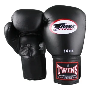 Boxhandschuhe TWINS Muay Thai - BGVF - Schwarz