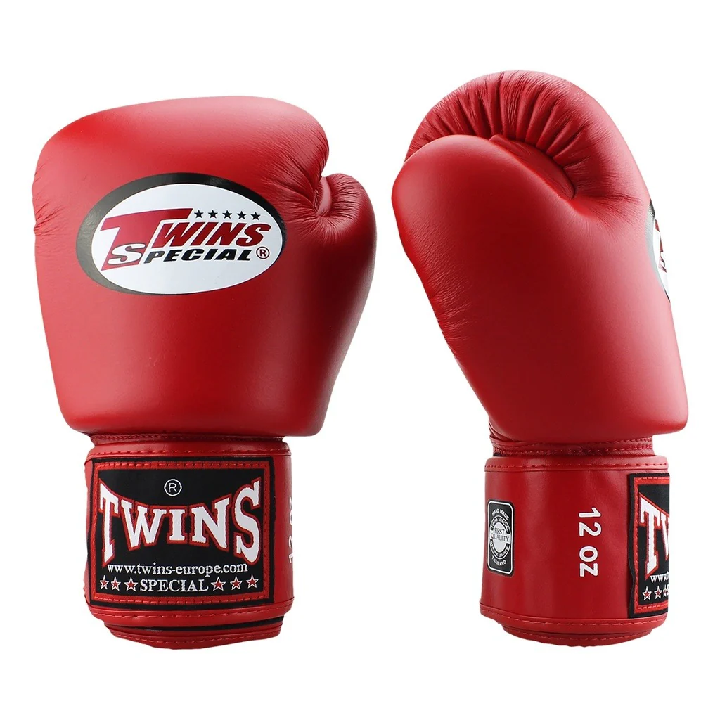Boxhandschuhe TWINS Muay Thai - BGVL 3 - Rot – Image 3
