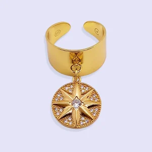 Bague ASLANYA PLAQUÉ OR