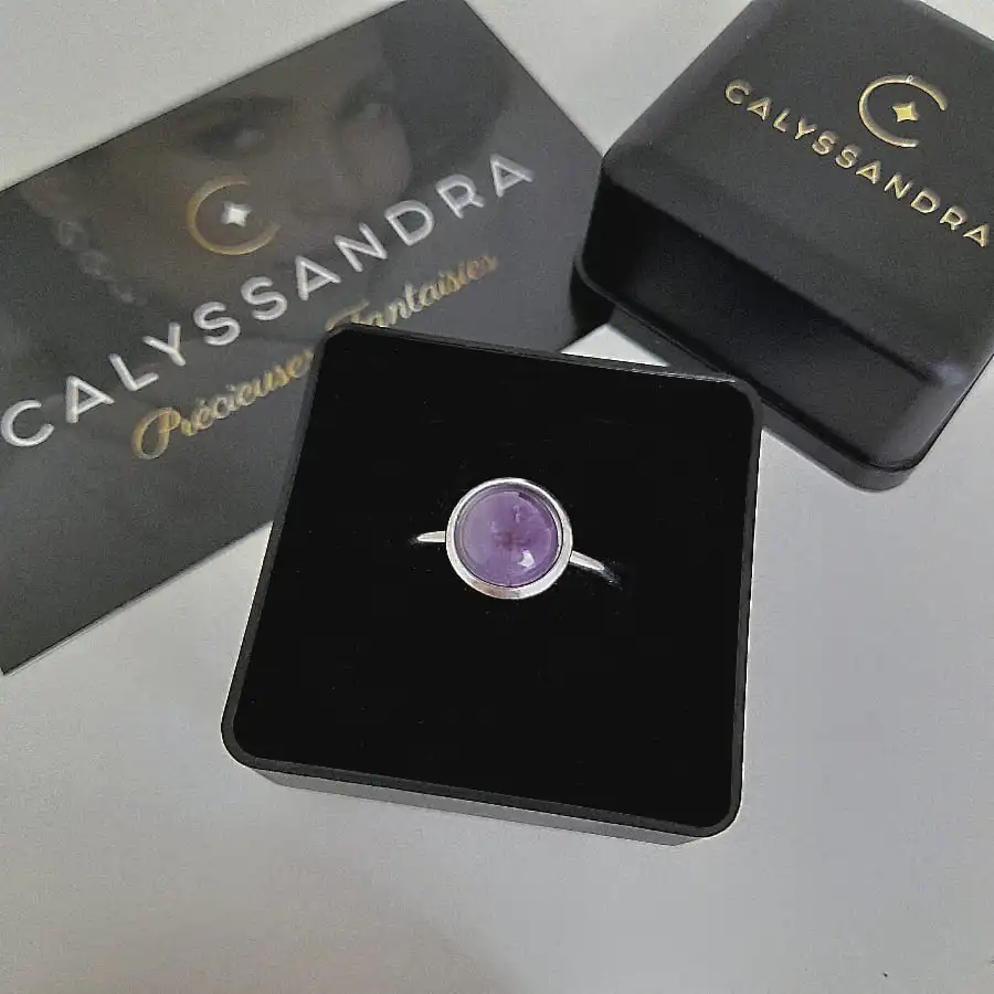 Bague ALLY AMETHYSTE – Image 5