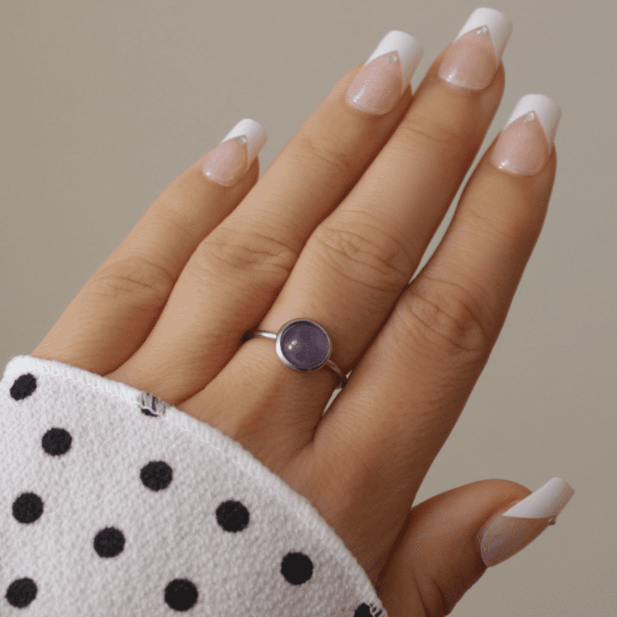 Bague ALLY AMETHYSTE – Image 3