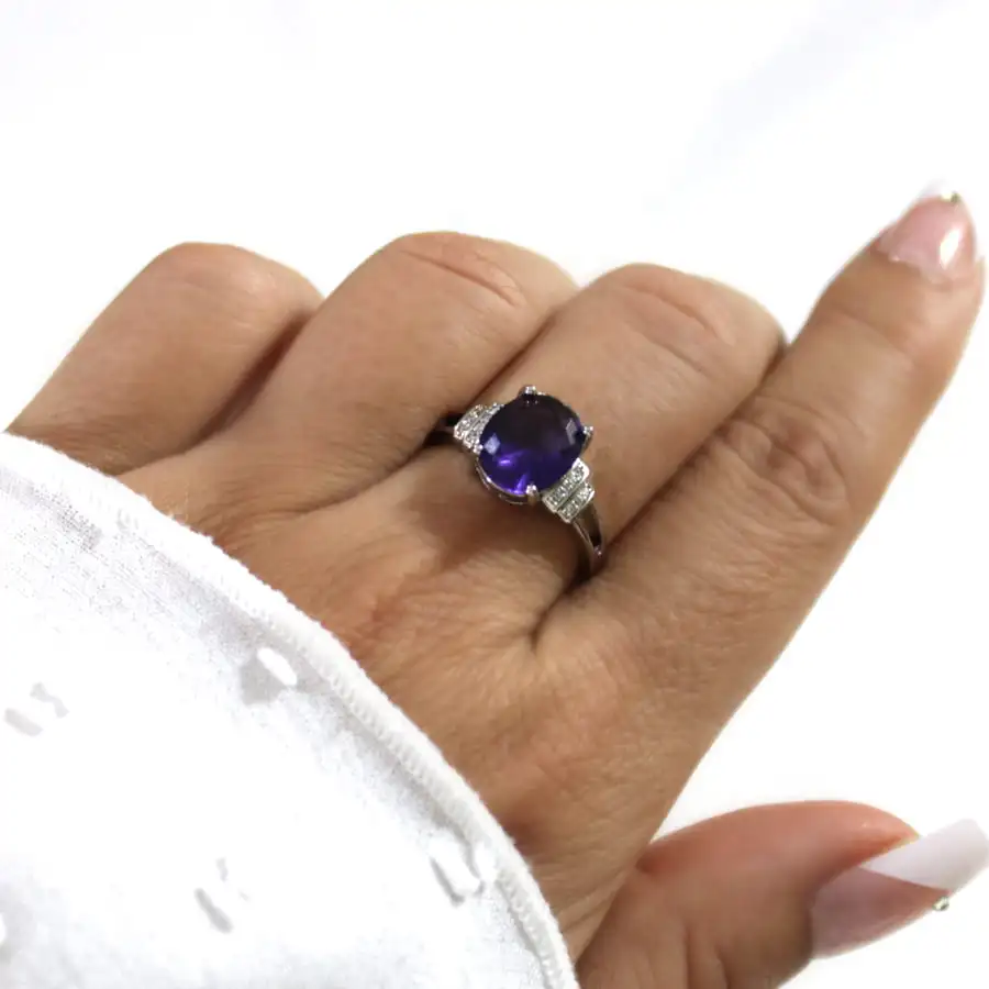 Bague AMETHYSTE – Image 2
