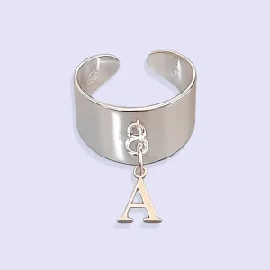 Bague ARGENT INITIALE