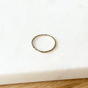 Bague "Lanai" plaqué or