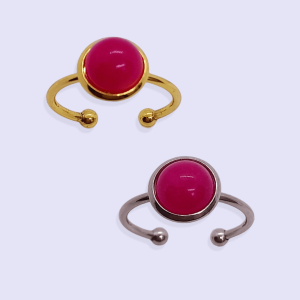 Bague ALLY AGATE ROSE