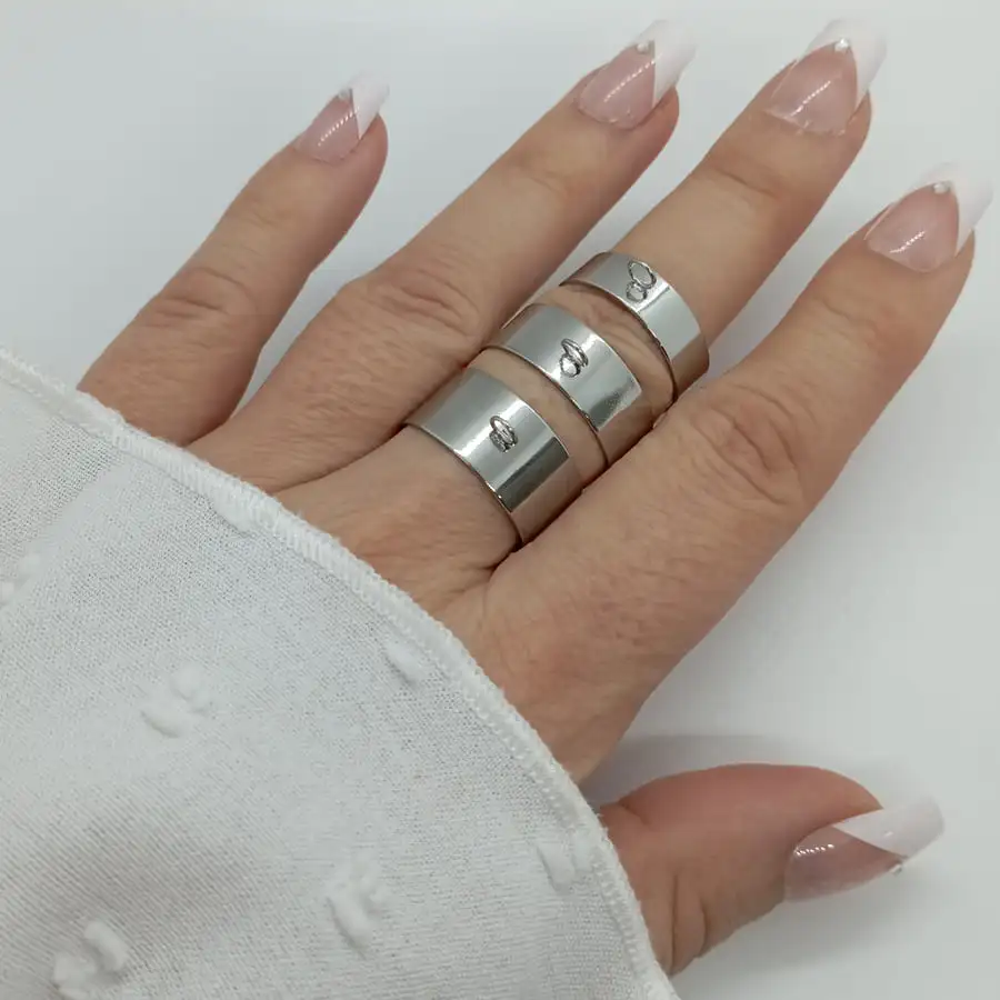 Bague BRELOQUE AGATE NOIRE – Image 6