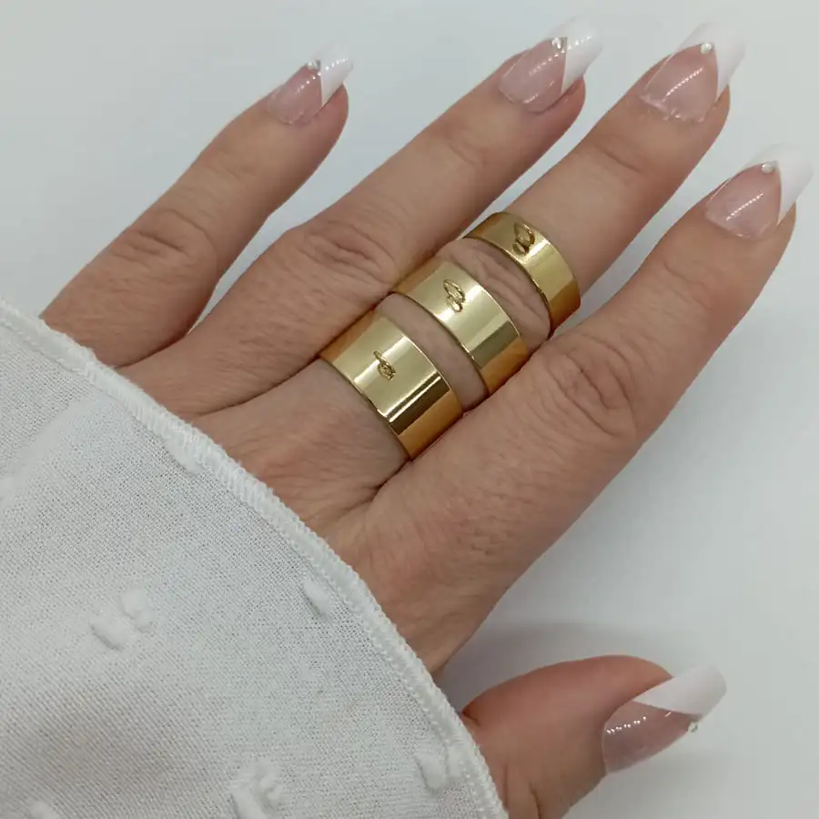 Bague BRELOQUE AGATE NOIRE – Image 5