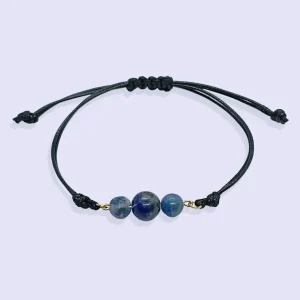 Bracelet CORDON LAPIS-LAZULI