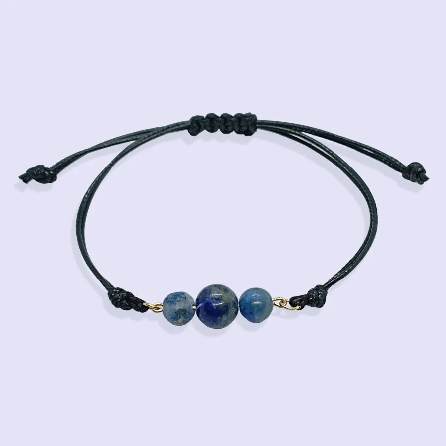 Bracelet CORDON LAPIS-LAZULI