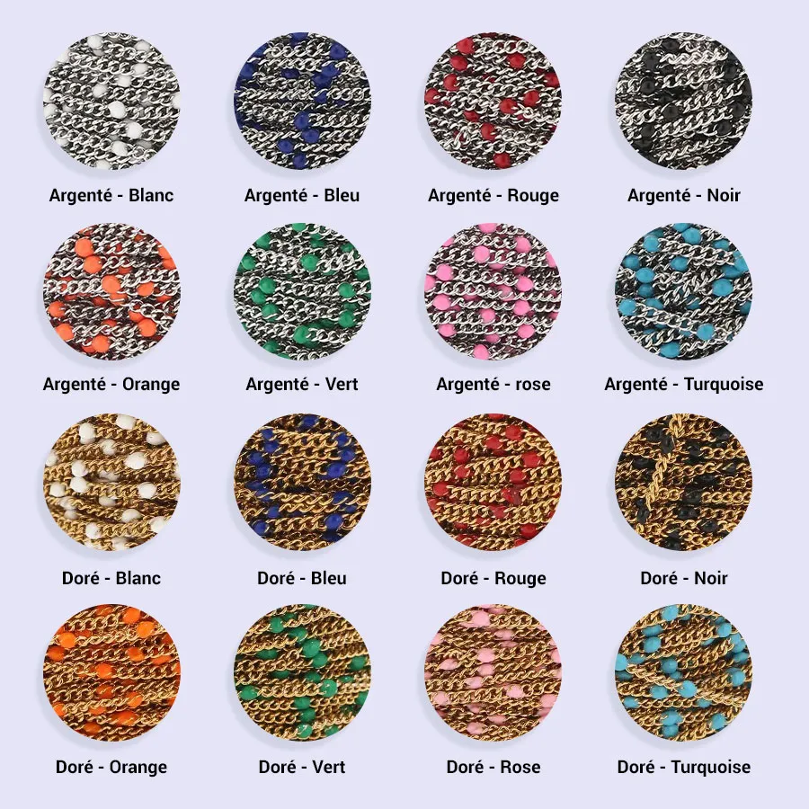 Bracelet MEDAILLE ETOILE PERLES COLOREES – Image 2