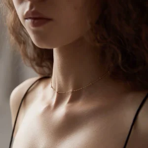 Collier Ras de Cou Fin BIlles