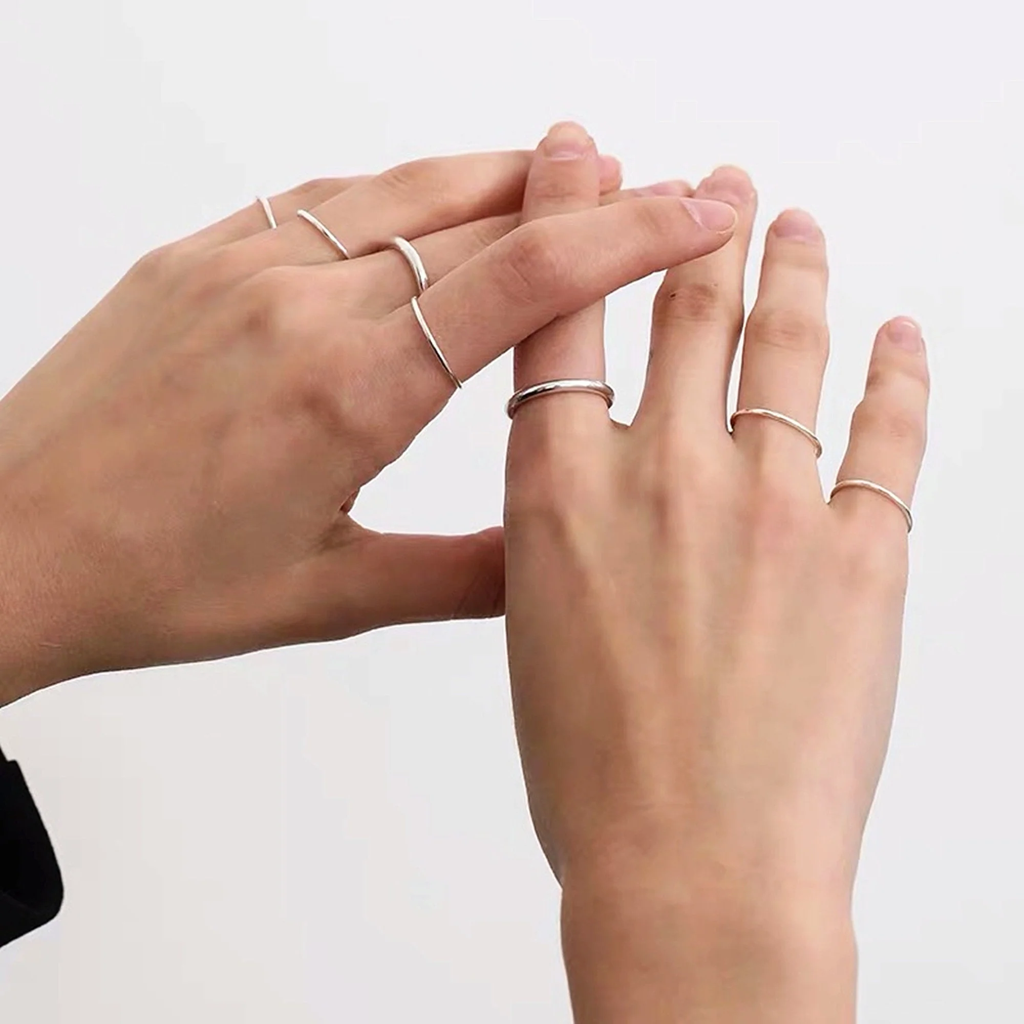 Bague de phalange Fine et Lisse – Image 3