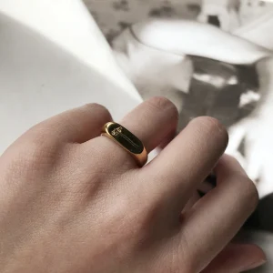 Bague Chevalière Fleur Marguerite