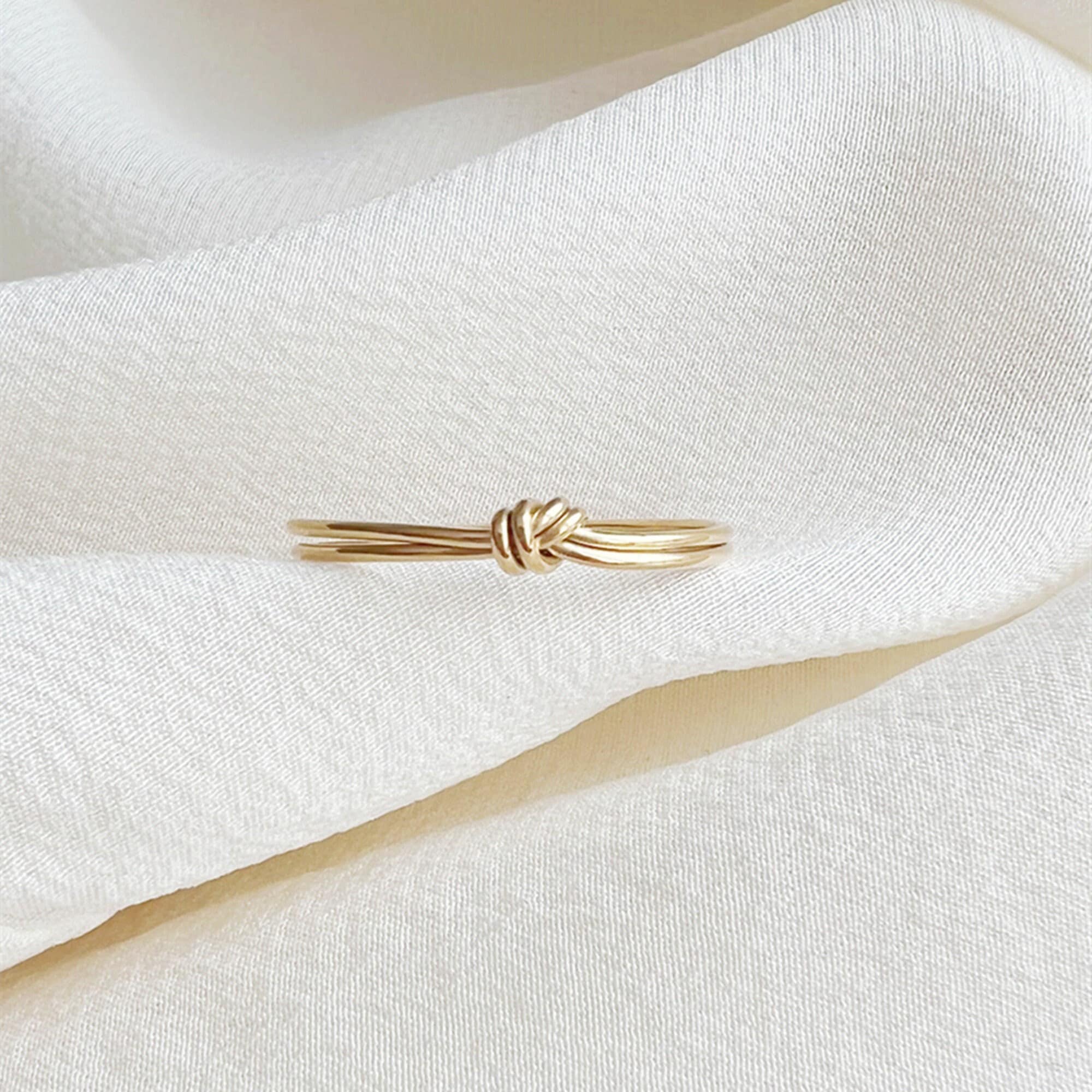 Bague Anneau Nœud d’amour Promesse – Image 2