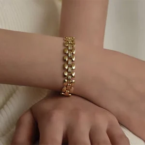 Bracelet Chaîne Maillon de Panthère