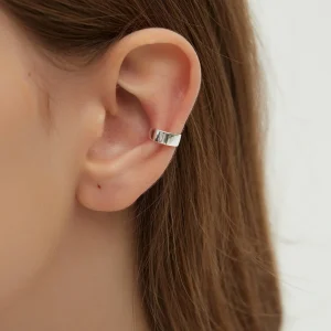 Boucle D'oreille sans Perçage Lisse et Simple