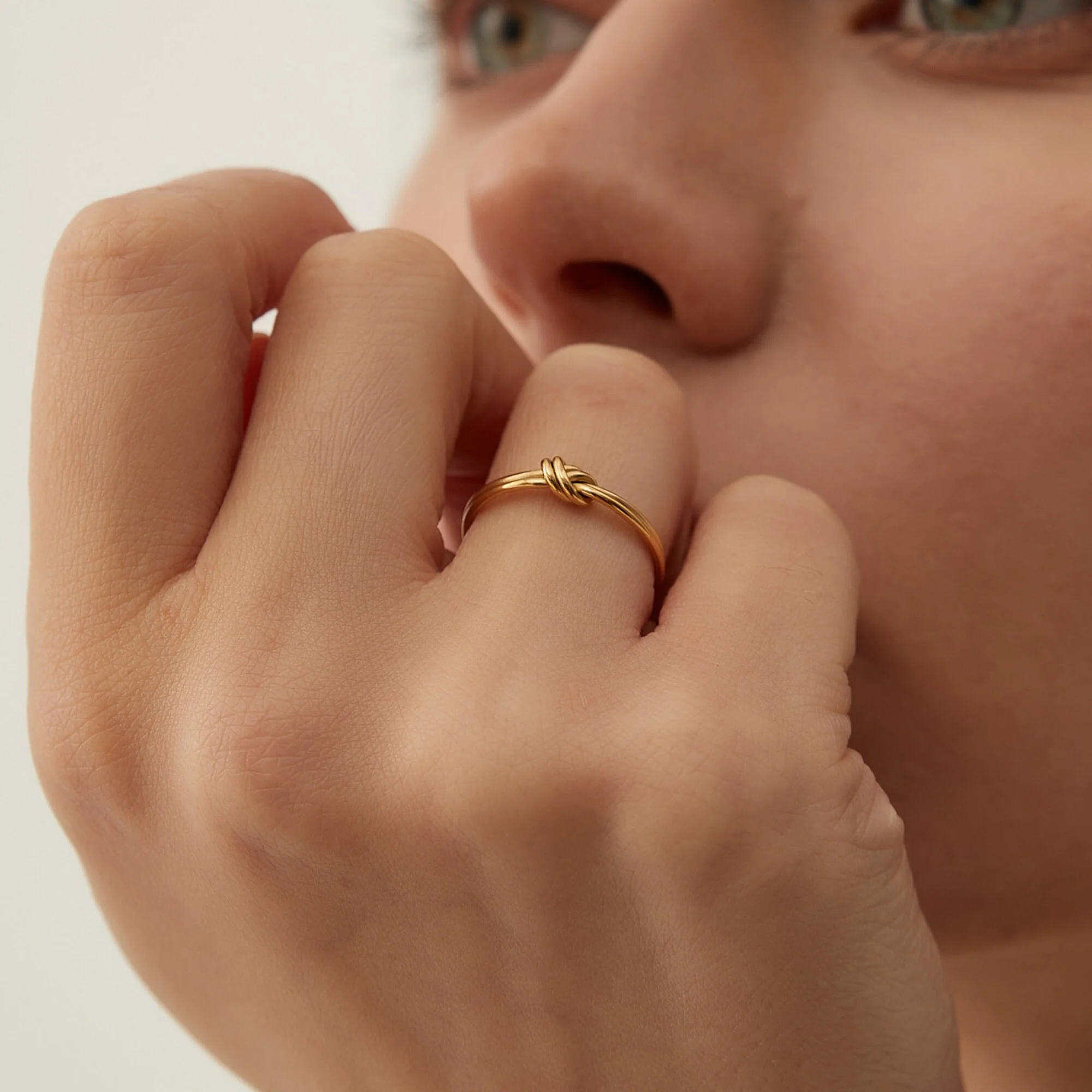 Bague Anneau Nœud d’amour Promesse – Image 4