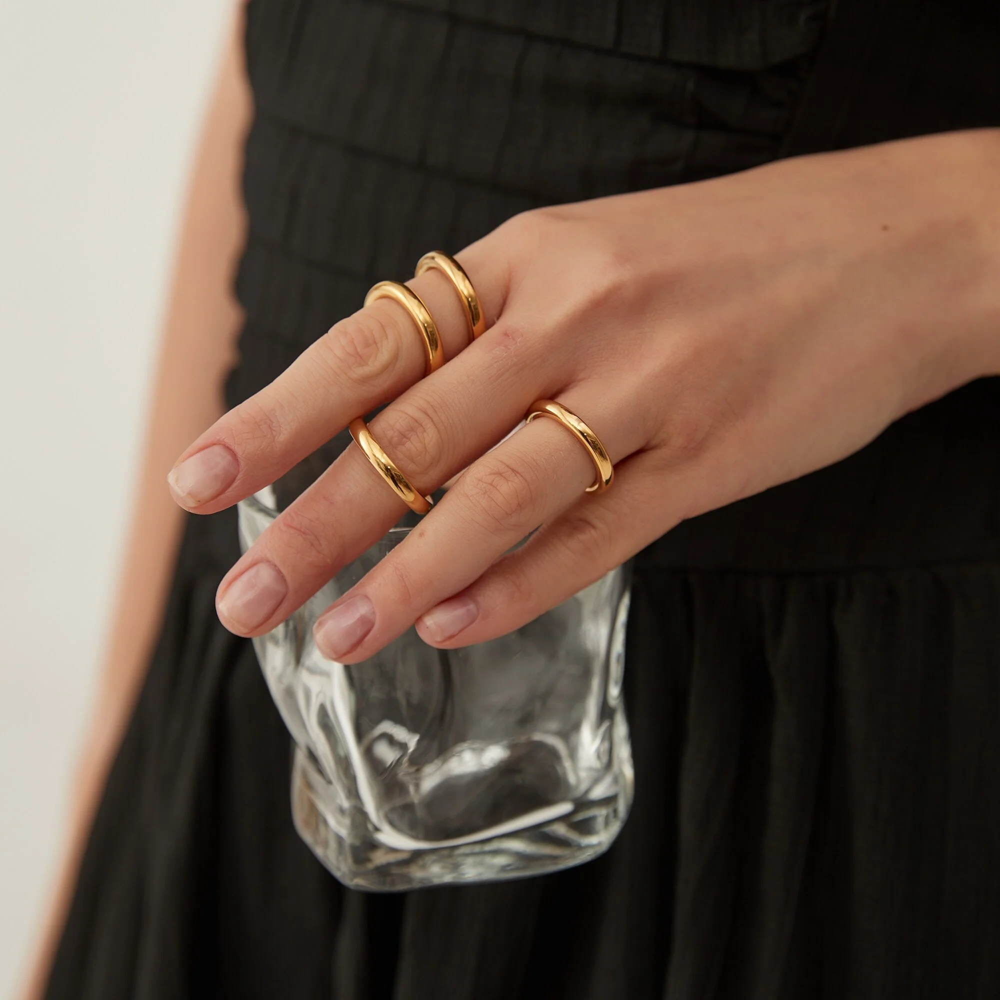 Bague Anneau Simple et Ronde – Image 4