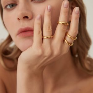 Bague Anneau Simple et Ronde